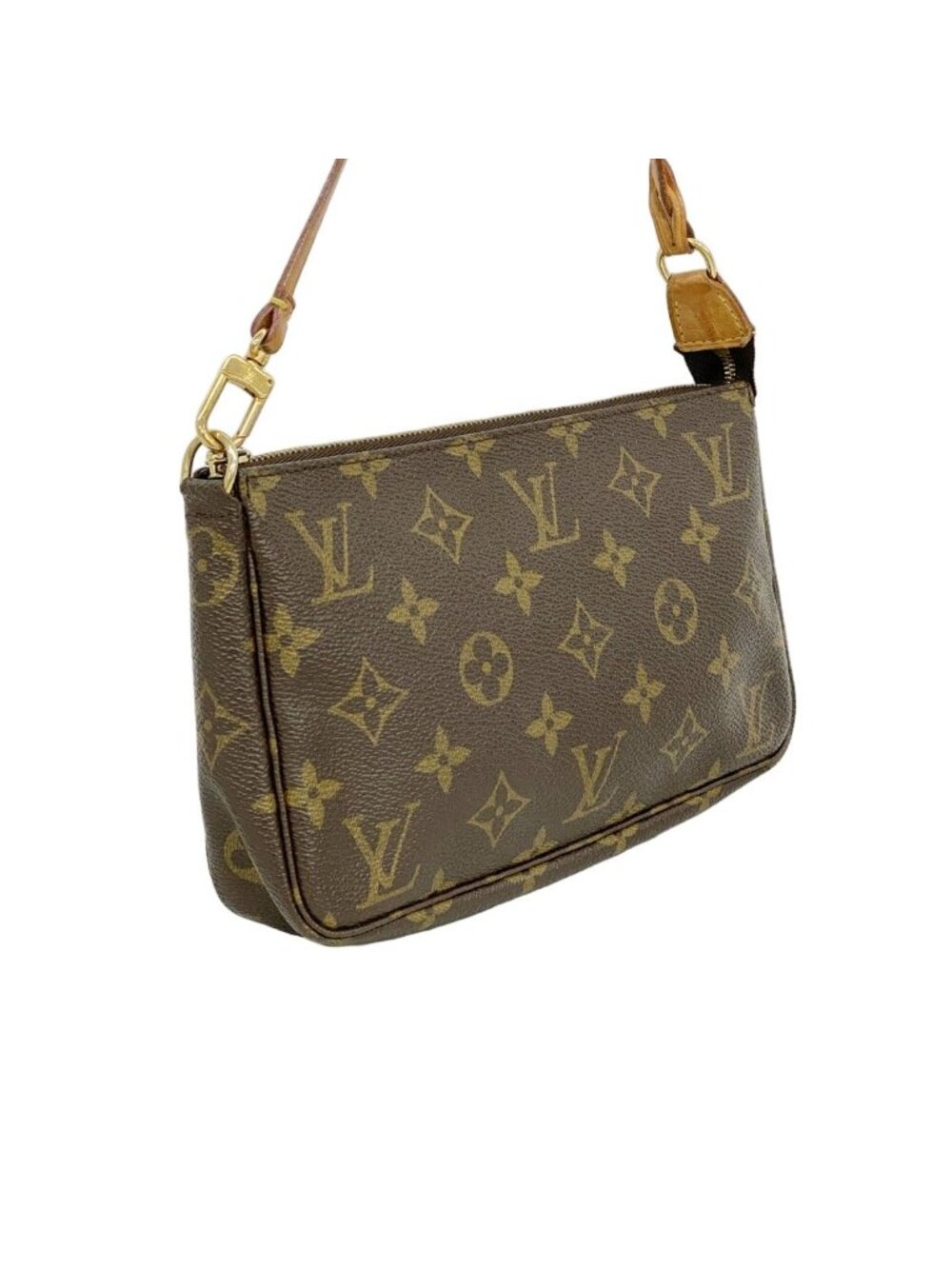 Louis Vuitton Pouch Monogram Pochette Brown - Picture 2 of 10